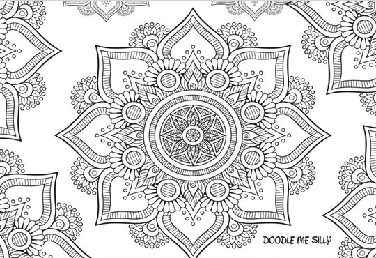 ποΈπ¨ Colour Me Table Cloth (with Markers)