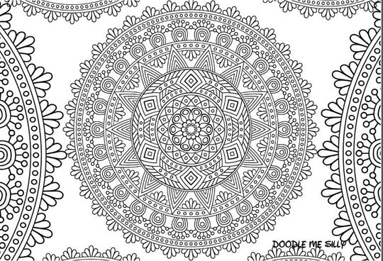 ποΈπ¨ Colour Me Table Cloth (with Markers)
