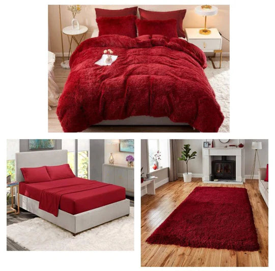 ποΈ Fluffy Comforter Combo β Ultimate 9 Piece Set