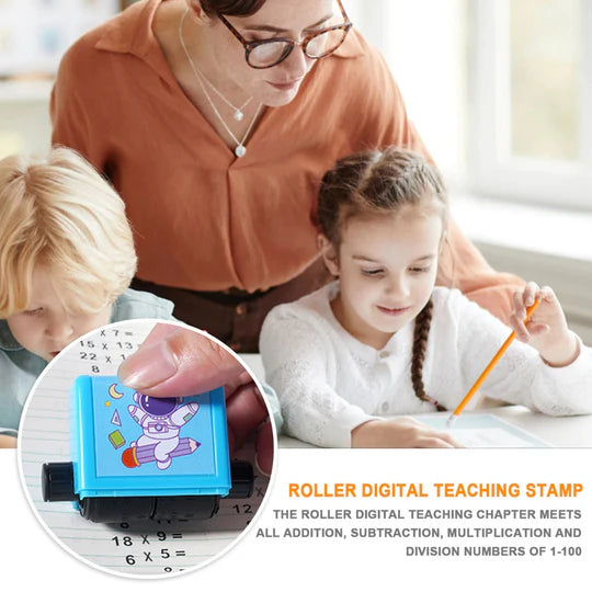 🧠✨ Magic Math Roller Stamp