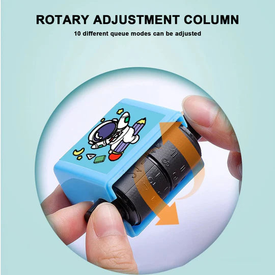 🧠✨ Magic Math Roller Stamp
