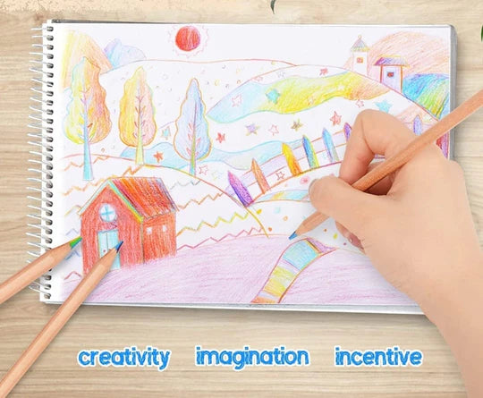 🖍️✨ Motarro Jumbo Magic Pencils