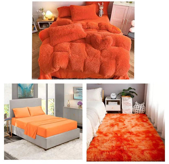 ποΈ Fluffy Comforter Combo β Ultimate 9 Piece Set