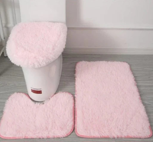 π Fluffy Bathroom Set β 3 Piece π