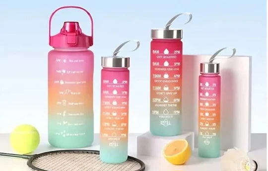 π§ Motivational Water Bottle Set β Hydrate, Motivate, Elevate!