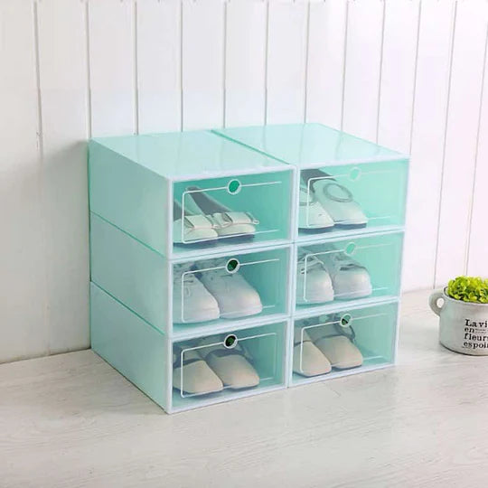 π§³ Plastic Storage Boxes β 6 Piece Set
