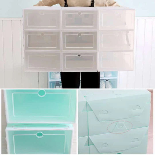 π§³ Plastic Storage Boxes β 6 Piece Set