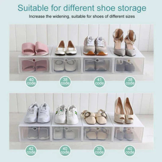 π§³ Plastic Storage Boxes β 6 Piece Set