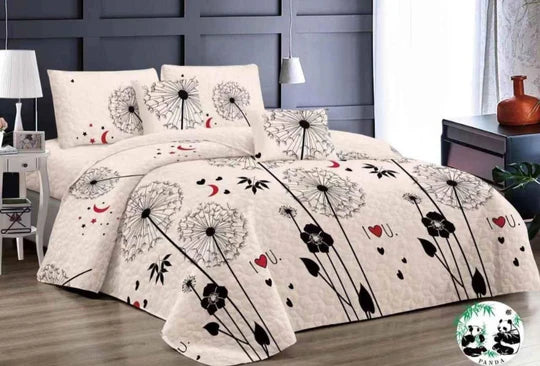 π§΅ Detailed Quilt Set β 5 Piece