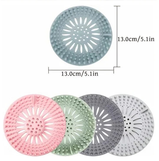 🚿 Round Silicone Drain Cover