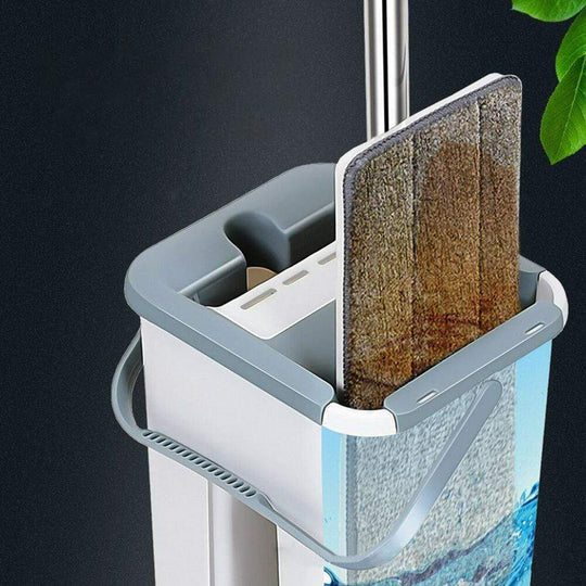 🧼✨ Scratch Net Mop with Bucket
