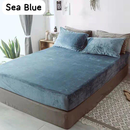 ✨ Velvet Sheet Set – 3 Piece