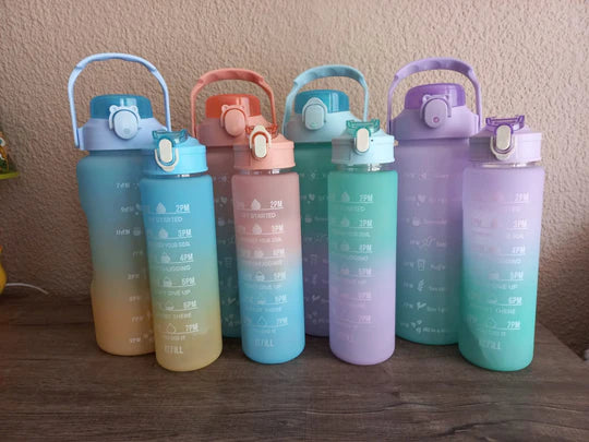 πͺπ§ Set of 2 Motivational Water Bottles