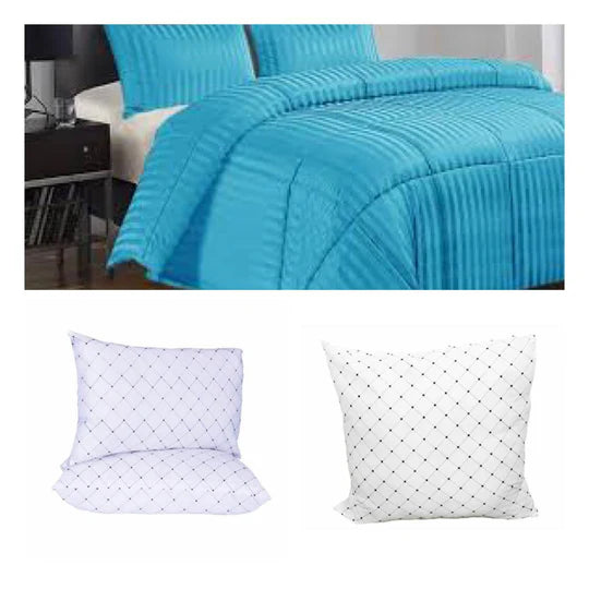 πΏ Cotton Comforter Set β Includes Pillows