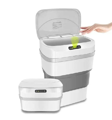 ποΈ Smart Sensor Trash Bin β Foldable & Touch-Free