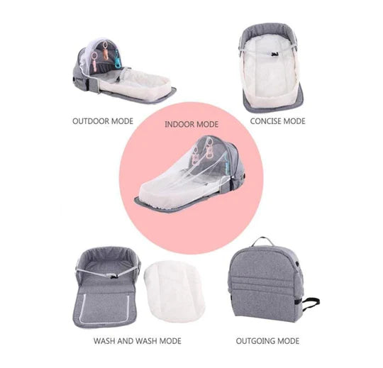 πΌπ§Έβ¨ SnuggleNest Baby Carry Cot β¨π§ΈπΌπ±βπ€