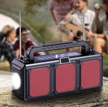 š Solar Wireless Speaker with FM Radio