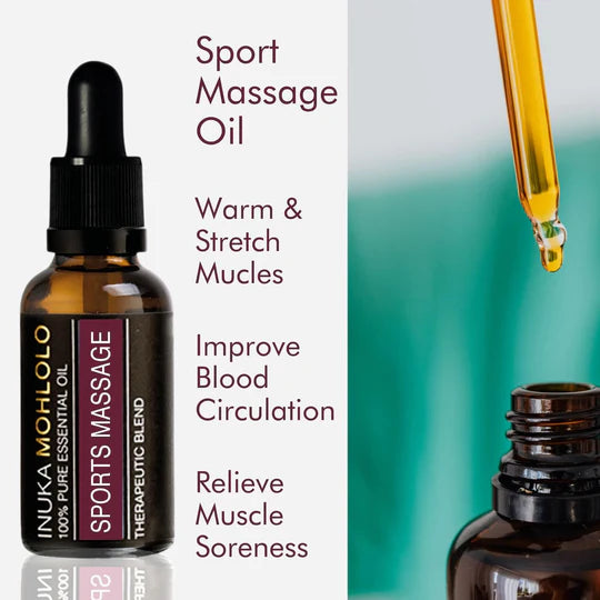 💆♂️ Sports Massage Oil – Natural Relief for Active Muscles 🌿