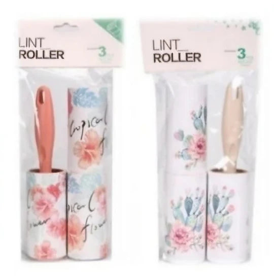 🧼 Sticky Lint Roller – Includes 2 Refills