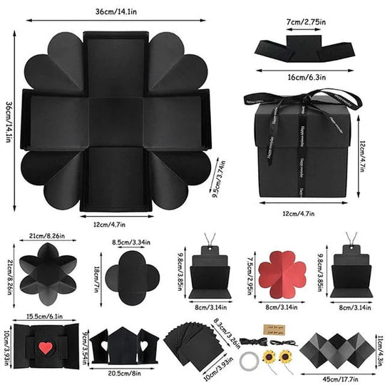 🎁Square Exploding Gift Boxes – The Ultimate Surprise Experience!