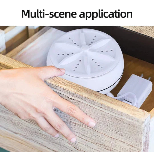 ππ Ultra Sonic Turbine Mini Washing Machine