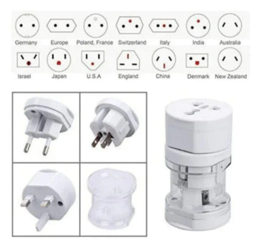 ๐๐ Universal Travel Adapter โ All-in-One Convenience!