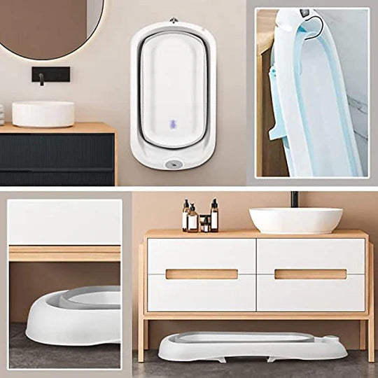 🛁 Versatile Folding Baby Bath Tub