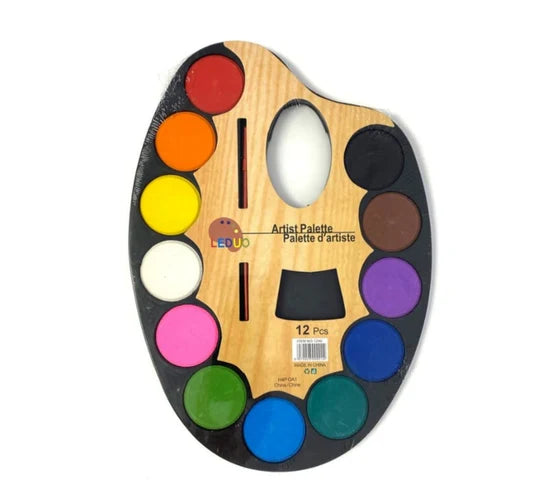 π¨ Water Paint Palette β 12 Vibrant Colours