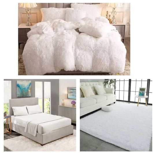 ποΈ Fluffy Comforter Combo β Ultimate 9 Piece Set