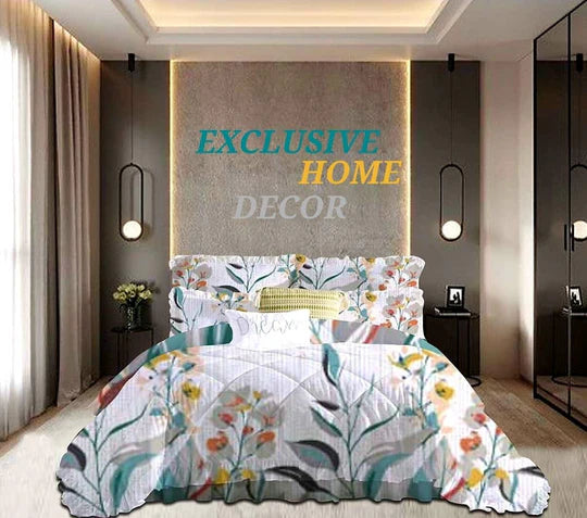 πΈ Frill Comforter Set β 5 Piece (New Design)