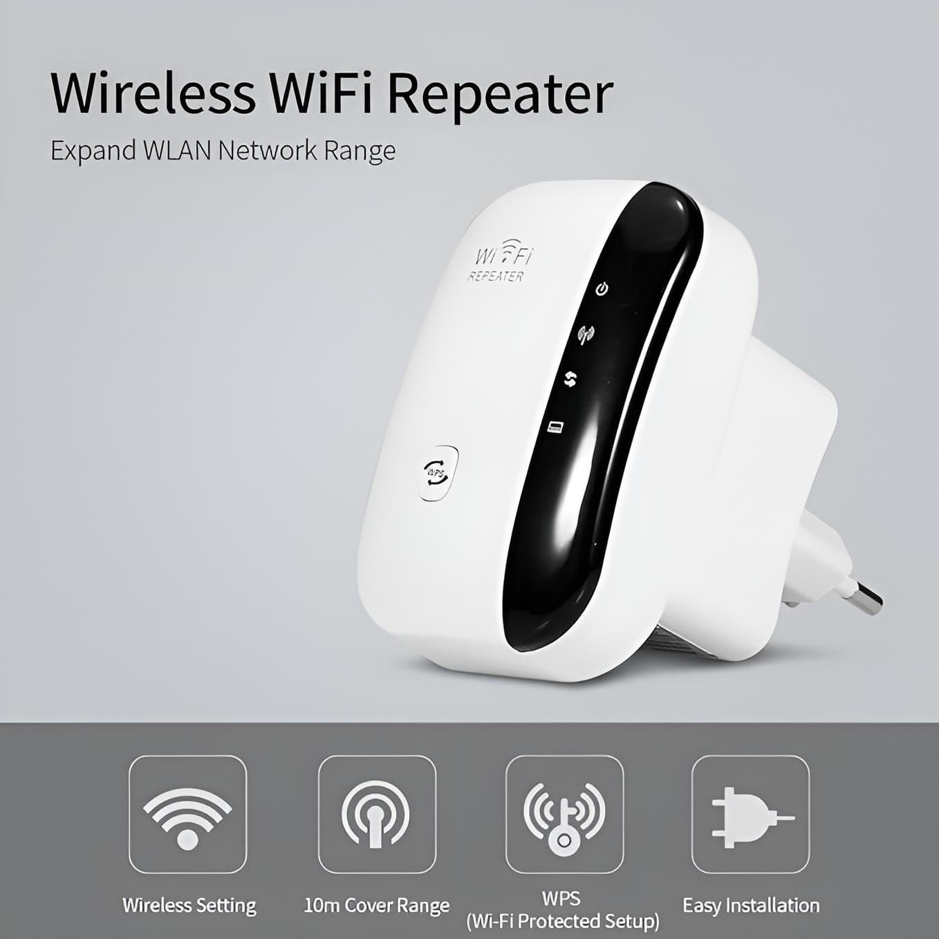 πΆ WiFi Repeater β Boost Your Signal Anywhere!