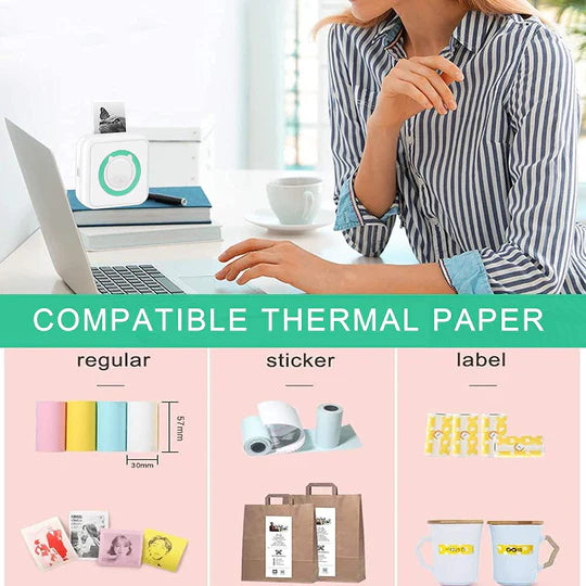 ๐จ๏ธ Wireless Mini Printer