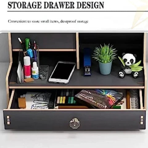 ποΈ Wooden Stationery Organiser β 12 Compartment