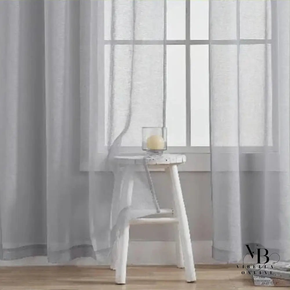 Taped Unlined Curtain โ 3.5m (W) x 2.4m (H)