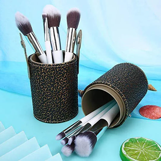 💄 12-Piece Makeup Brush Set with Holder