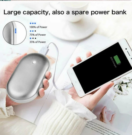 🔥 2-in-1 Hand Warmer + Power Bank