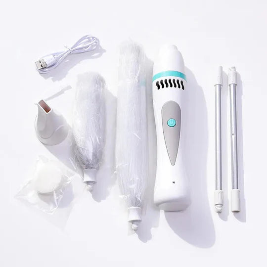 🌀 2-in-1 360° Dust Remover – Rechargeable Electric Duster