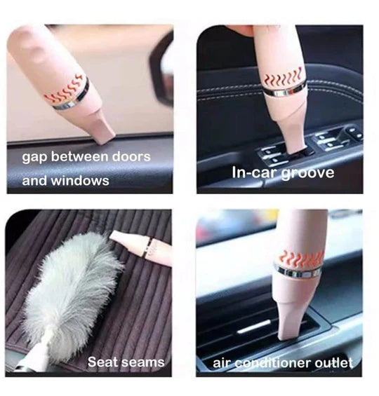 🌀 2-in-1 360° Dust Remover – Rechargeable Electric Duster