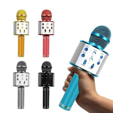 🎤✨ 3-in-1 Kids Karaoke Handheld Wireless Microphone ✨🎶