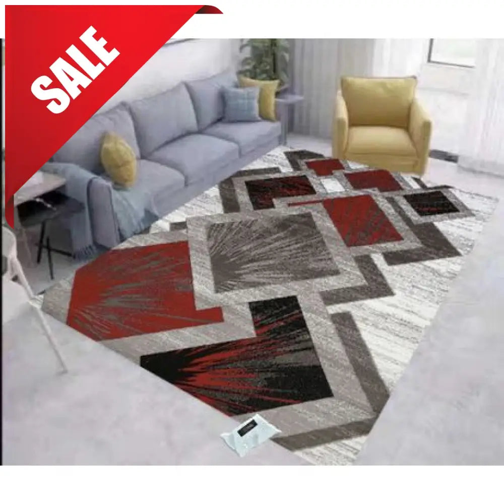 ❤️ 3D Carpets – 50 Shades of Red Grey & Maroon Diamonds - 3D Carpet