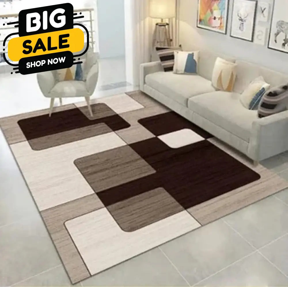 🏡 50 Shades of Brown – Premium Carpet Collection Brown Blocks - Premium Carpet