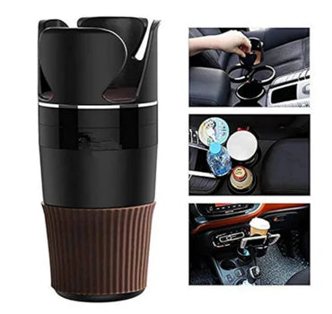 🌀 5-in-1 Cup Organizer – Space-Saving & Rotatable
