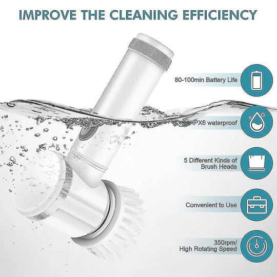 🧼✨ 5-in-1 Magic Cleaning Brush