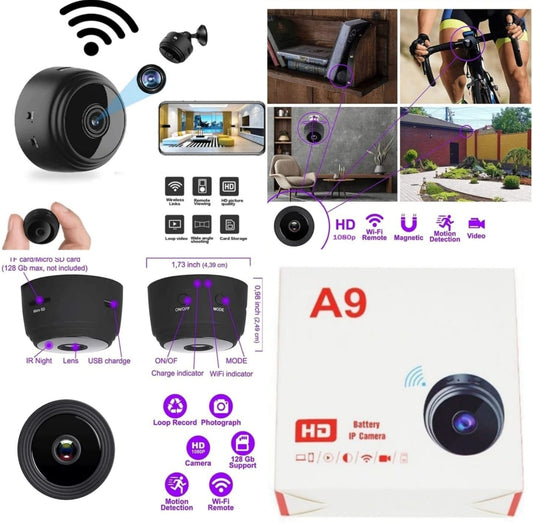 📹 A9 Mini WiFi Spy IP Camera
