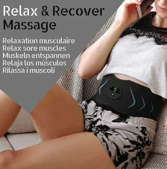 💪 Abdominal Muscle Toner – EMS Technology
