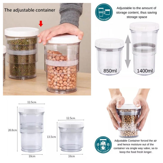 🥗📦 Adjustable Storage Container
