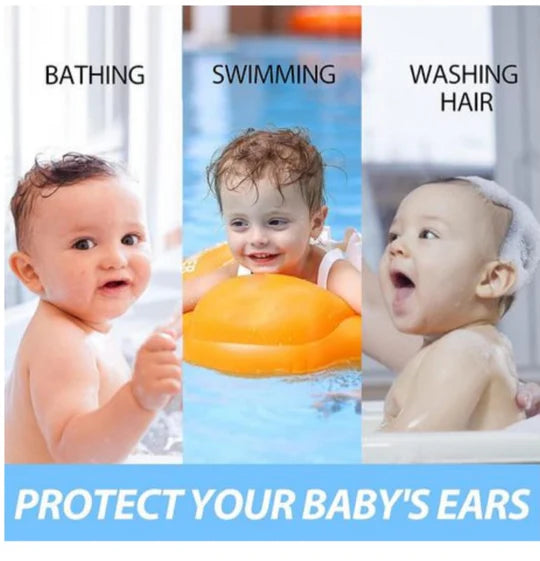 💧👶 Baby AquaGuard™ Ear Stickers – 10 Pack