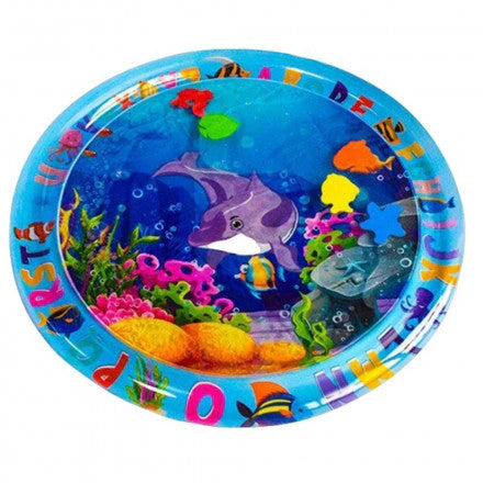 🌊🐠 Baby AquaPlay Tummy Time Mat 🐢💦