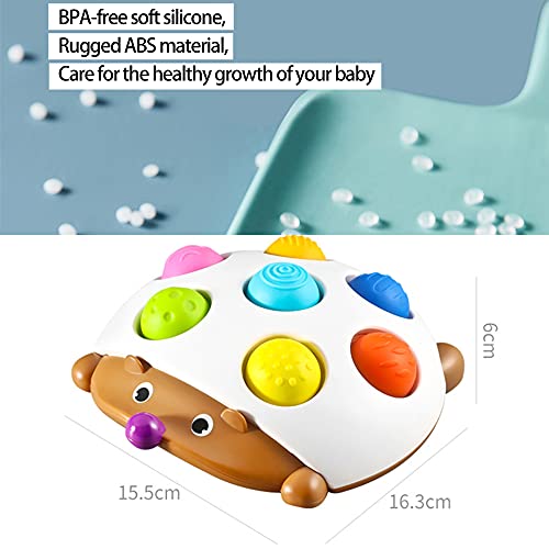🦔✨ Baby Sensory Hedgehog Toy