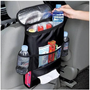 🚗👜 Back Seat Organizer with Cooler Bag